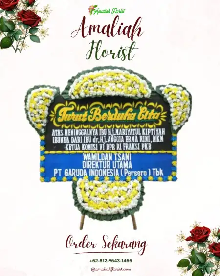 Papan Bunga Duka Kanci